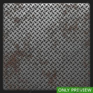 PBR metal floor rusted preview 0002